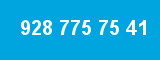 928 775 75 41 928 775 75 41